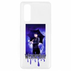 Чехол для Oppo Find X2 Wednesday Text Logo