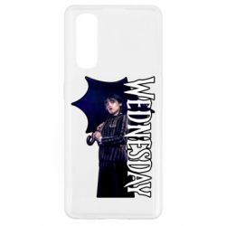 Чехол для Oppo Find X2 Wendesday Addams