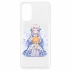 Чехол для Oppo Reno 4 Аяка в стиле Фонтейна - PrintSalon