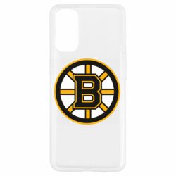 Чехол для Oppo Reno 4 Boston Bruins logo - PrintSalon