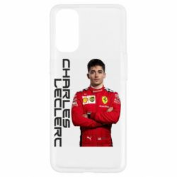 Чехол для Oppo Reno 4 F1 Charles Leclerc - PrintSalon