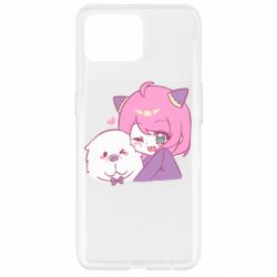 Чехол для Oppo Reno 4 Lite Аня и Бонд Форджер