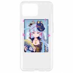 Чехол для Oppo Reno 4 Lite Аяка в рамке - PrintSalon