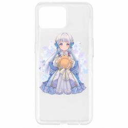 Чехол для Oppo Reno 4 Lite Аяка в стиле Фонтейна - PrintSalon