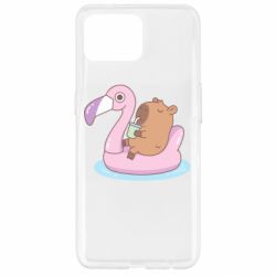 Чехол для Oppo Reno 4 Lite Capybara Chilling - PrintSalon