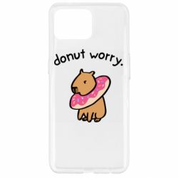 Чехол для Oppo Reno 4 Lite Donut Worry - PrintSalon