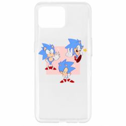 Чехол для Oppo Reno 4 Lite Funny Sonic - PrintSalon