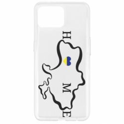 Чехол для Oppo Reno 4 Lite Home. Map of Ukraine - PrintSalon