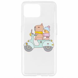 Чехол для Oppo Reno 4 Lite Капибара и Морская свинка - PrintSalon