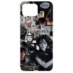 Чехол для Oppo Reno 4 Lite Венздей Адамс. - PrintSalon
