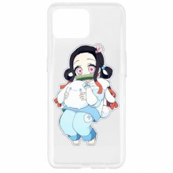 Чехол для Oppo Reno 4 Lite Very cute Nezuko - PrintSalon