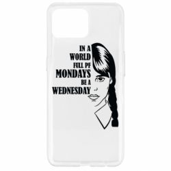 Чехол для Oppo Reno 4 Lite Wednesday girl - PrintSalon