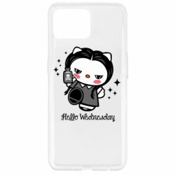 Чехол для Oppo Reno 4 Lite Wednesday Hello Kitty - PrintSalon