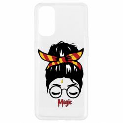 Чохол для Oppo Reno 4Magic girl - PrintSalon