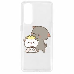 Чехол для Oppo Reno 4 Pro Чиби котики - PrintSalon