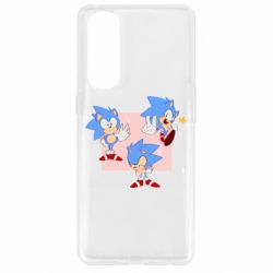 Чехол для Oppo Reno 4 Pro Funny Sonic - PrintSalon