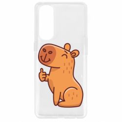 Чехол для Oppo Reno 4 Pro Капибара лайк - PrintSalon