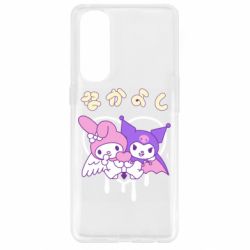 Чехол для Oppo Reno 4 Pro Kuromi and My Melody - PrintSalon