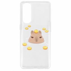 Чехол для Oppo Reno 4 Pro Морда капибары - PrintSalon