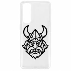 Чехол для Oppo Reno 4 Pro Викинг в Шлеме - PrintSalon