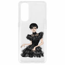 Чехол для Oppo Reno 4 Pro Wednesday Sketch - PrintSalon