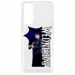 Чехол для Oppo Reno 4 Pro Wendesday Addams - PrintSalon