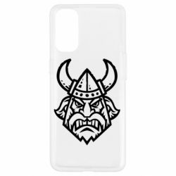Чехол для Oppo Reno 4 Викинг в Шлеме - PrintSalon