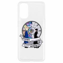 Чехол для Oppo Reno 4 Wednesday and friends - PrintSalon