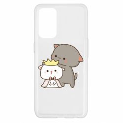 Чехол для Oppo Reno 5 4G Чиби котики - PrintSalon