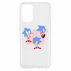 Чехол для Oppo Reno 5 4G Funny Sonic - PrintSalon