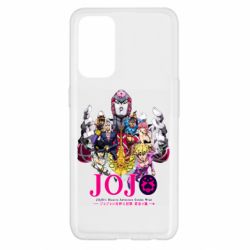 Чехол для Oppo Reno 5 4G JoJo Golden Wind - PrintSalon