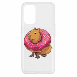 Чехол для Oppo Reno 5 4G Пончик с капибарой - PrintSalon
