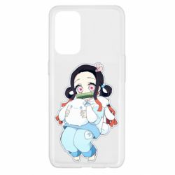 Чехол для Oppo Reno 5 4G Very cute Nezuko - PrintSalon