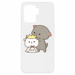 Чехол для Oppo Reno 5 Lite Чиби котики - PrintSalon
