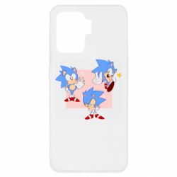 Чехол для Oppo Reno 5 Lite Funny Sonic - PrintSalon