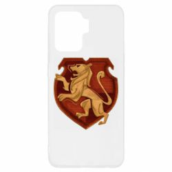 Чехол для Oppo Reno 5 Lite Cтарая эмблема Гриффиндор - PrintSalon