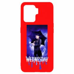 Чехол для Oppo Reno 5 Lite Wednesday Text Logo - PrintSalon