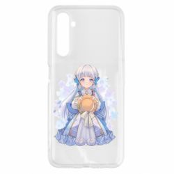 Чехол для Realme 6 Аяка в стиле Фонтейна - PrintSalon