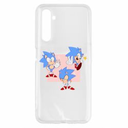 Чехол для Realme 6 Funny Sonic - PrintSalon
