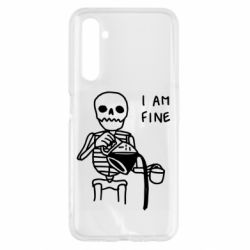 Чехол для Realme 6 I'm Fine... - PrintSalon