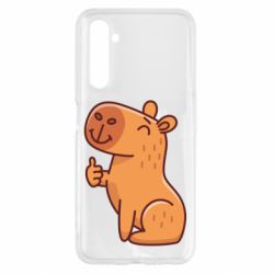 Чехол для Realme 6 Капибара лайк - PrintSalon