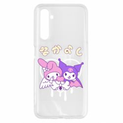 Чехол для Realme 6 Kuromi and My Melody - PrintSalon