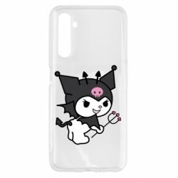Чохол для Realme 6 Kuromi devil - PrintSalon