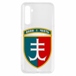 Чехол для Realme 6 Нарукавный знак 35-й отдельной бригады морской пехоты Украины - PrintSalon