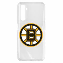 Чехол для Realme 6 Pro Boston Bruins logo - PrintSalon