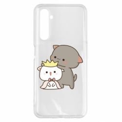 Чехол для Realme 6 Pro Чиби котики - PrintSalon