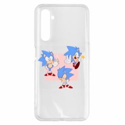 Чехол для Realme 6 Pro Funny Sonic - PrintSalon