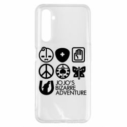 Чохол для Realme 6 Pro JoJo Symbols - PrintSalon