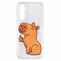 Чехол для Realme 6 Pro Капибара лайк - PrintSalon