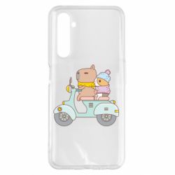 Чехол для Realme 6 Pro Капибара и Морская свинка - PrintSalon